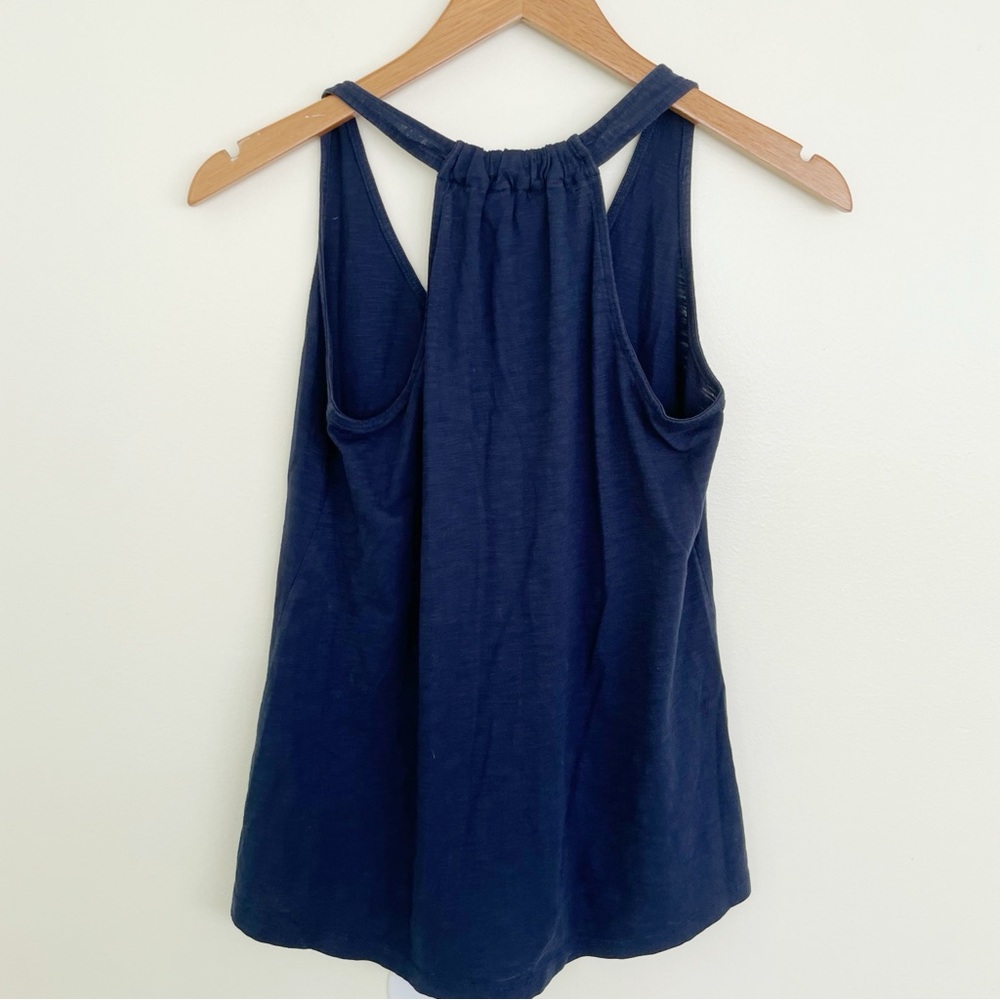 Lilly Pulitzer Minka Trapeze Tank Top Navy Blue XS Extra Small - Picture 7 of 10